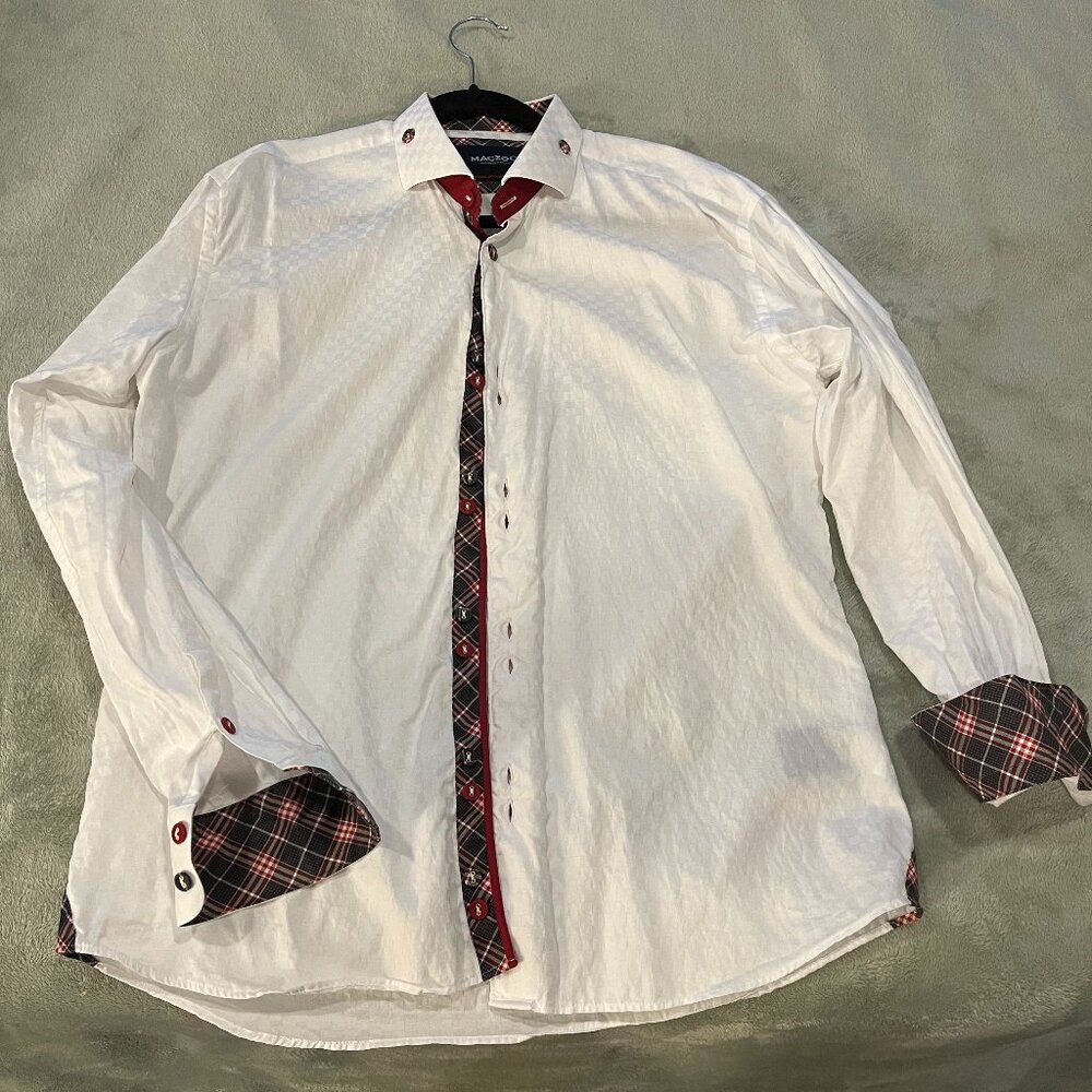 MACEOO Men's Shirt Size L